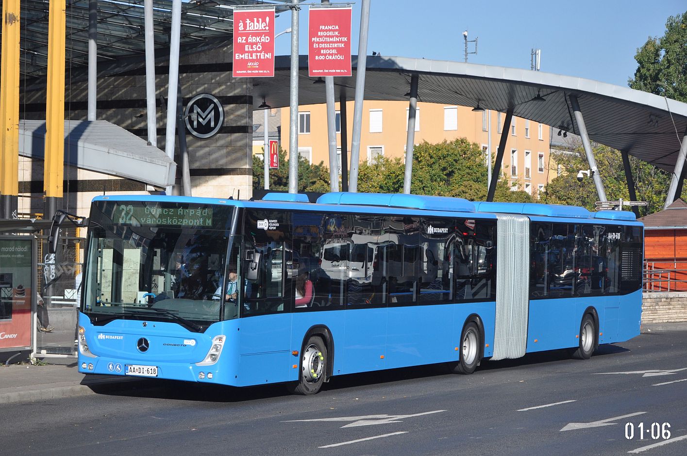 Венгрия, Mercedes-Benz Conecto III G № AA DI-618