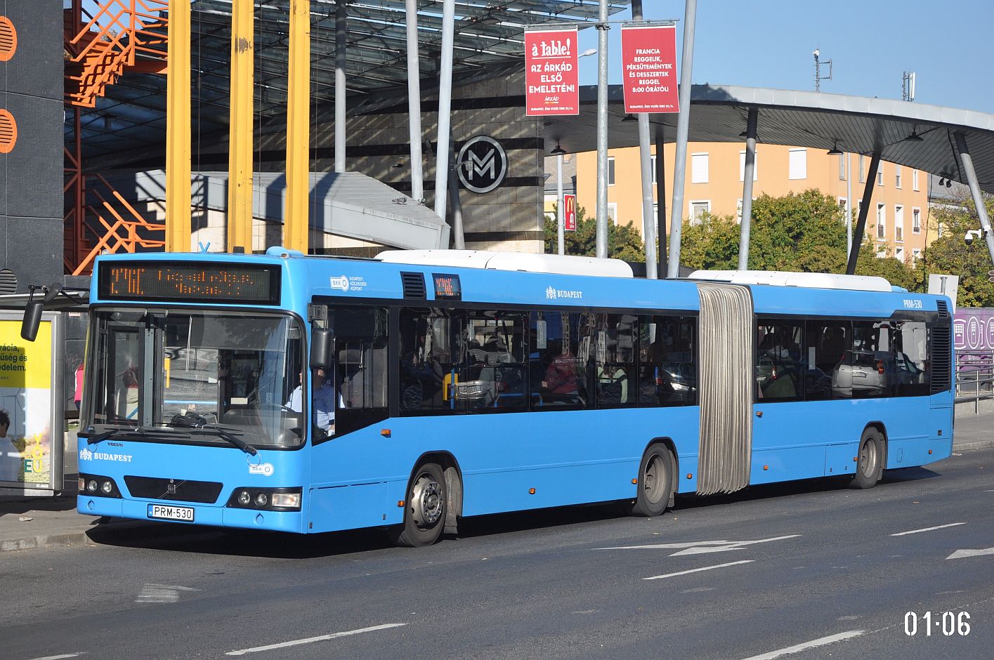 Венгрия, Volvo 7000A № PRM-530