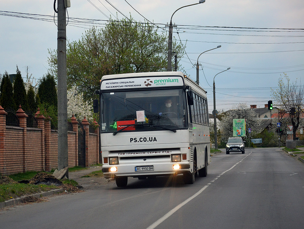 Волынская область, Renault Tracer № AC 9950 BM Волынская область, Renault Tracer № AC 9950 BM