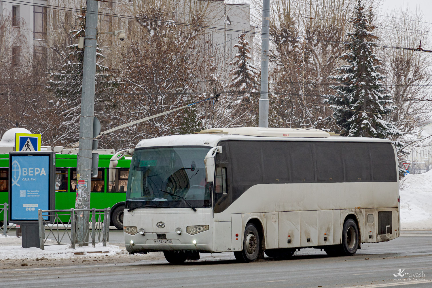 Татарстан, Higer KLQ6119TQ № С 154 ОХ 116