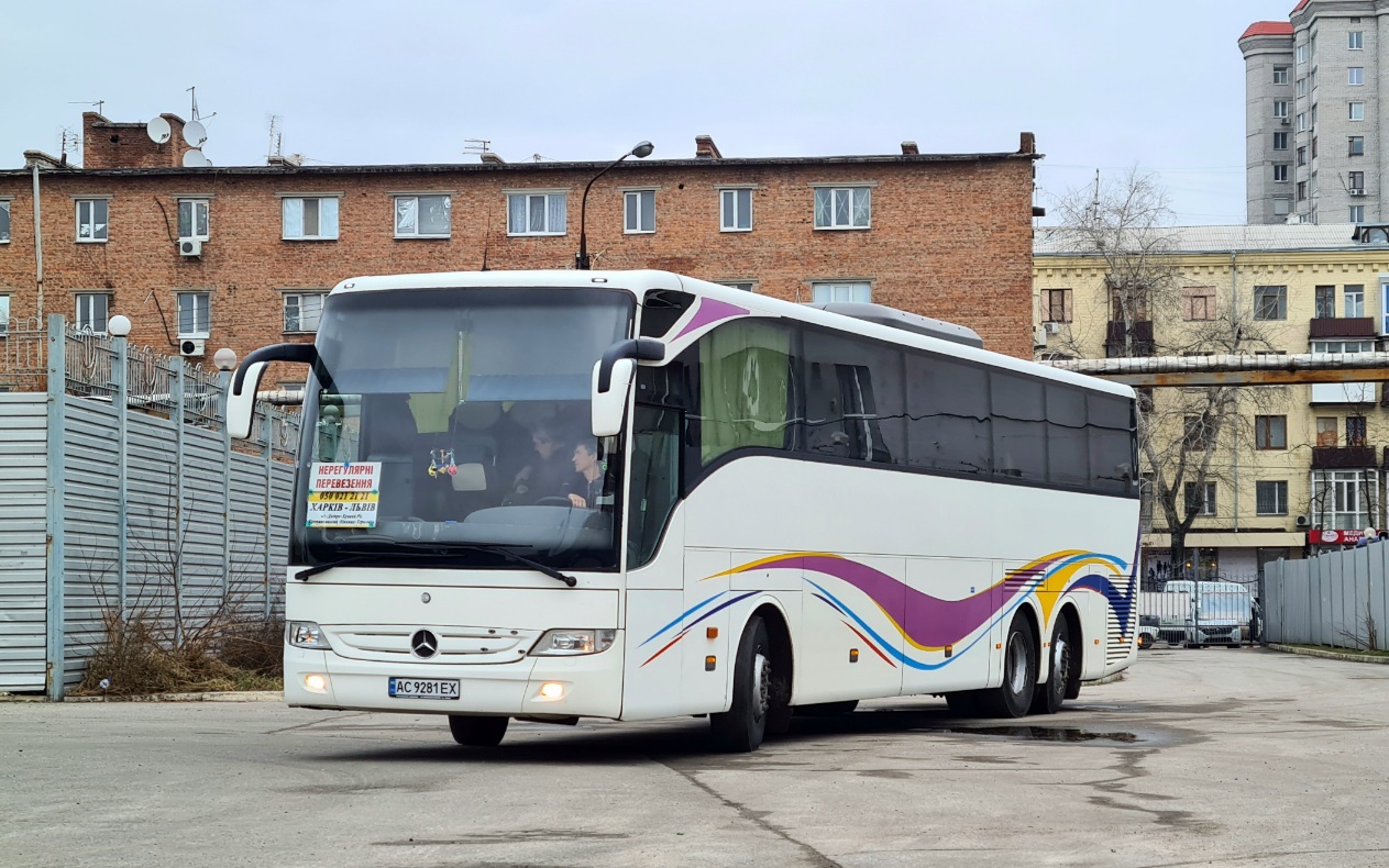 Харьковская область, Mercedes-Benz Tourismo II M/3 16RHD № AC 9281 EX