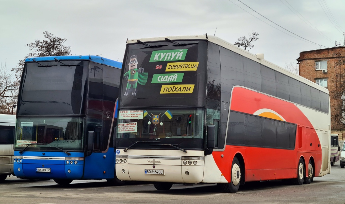 Тернопольская область, Van Hool TD929 Astrobel № BO 8134 EC