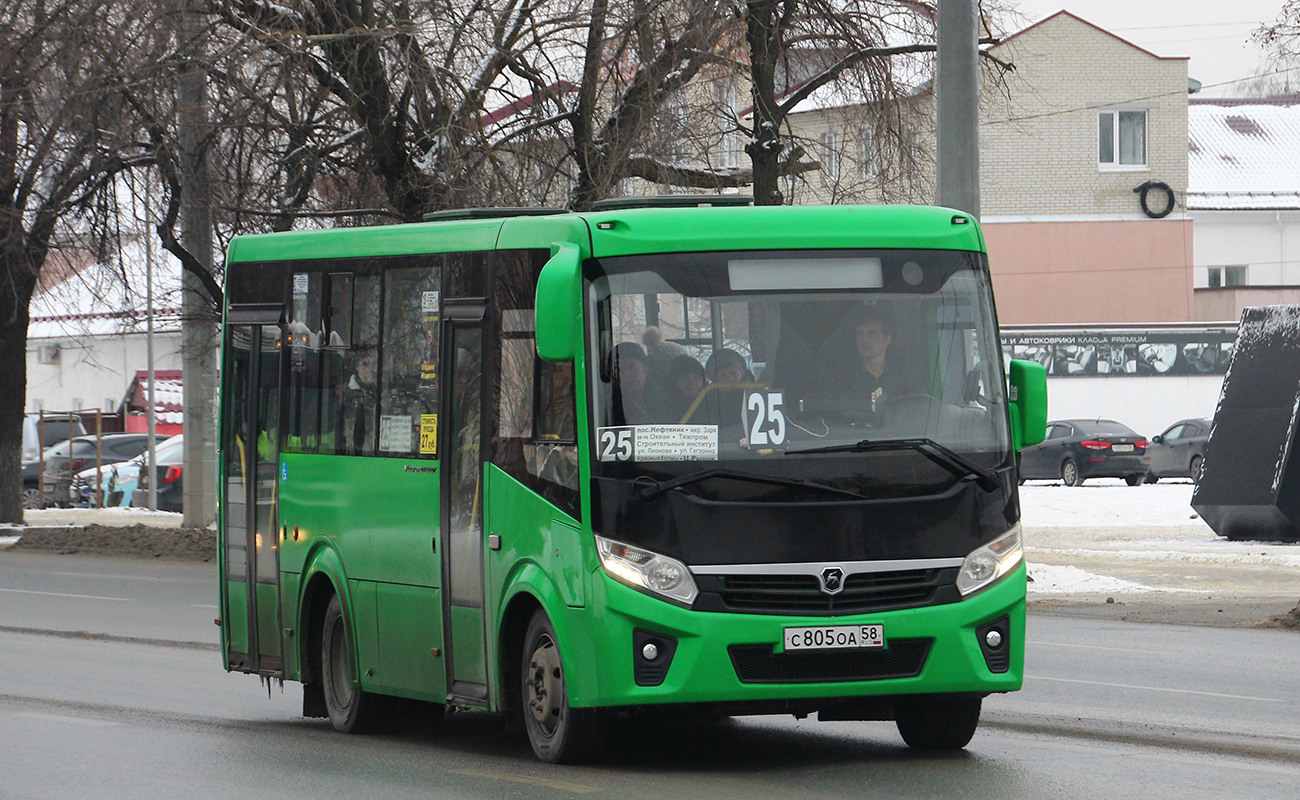 Пензенская область, ПАЗ-320435-04 "Vector Next" № С 805 ОА 58