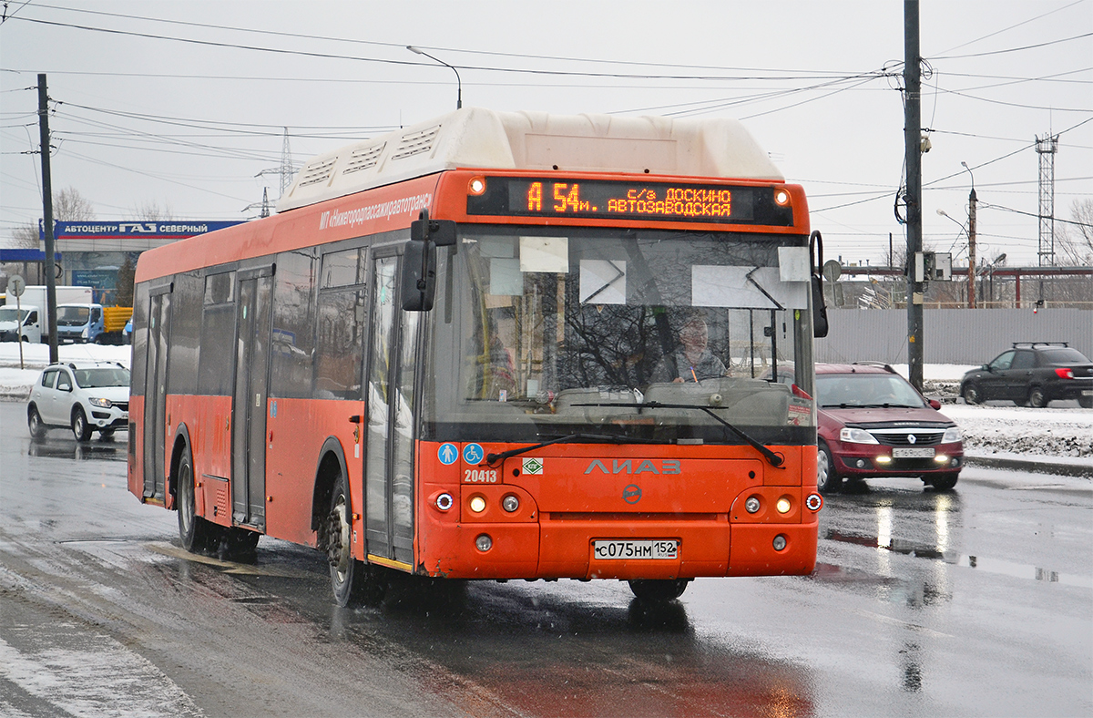 Нижегородская область, ЛиАЗ-5292.67 (CNG) № 20413