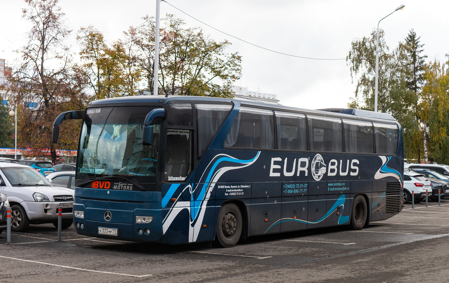 Брянская область, Mercedes-Benz O350-15RHD Tourismo № Х 333 МР 77