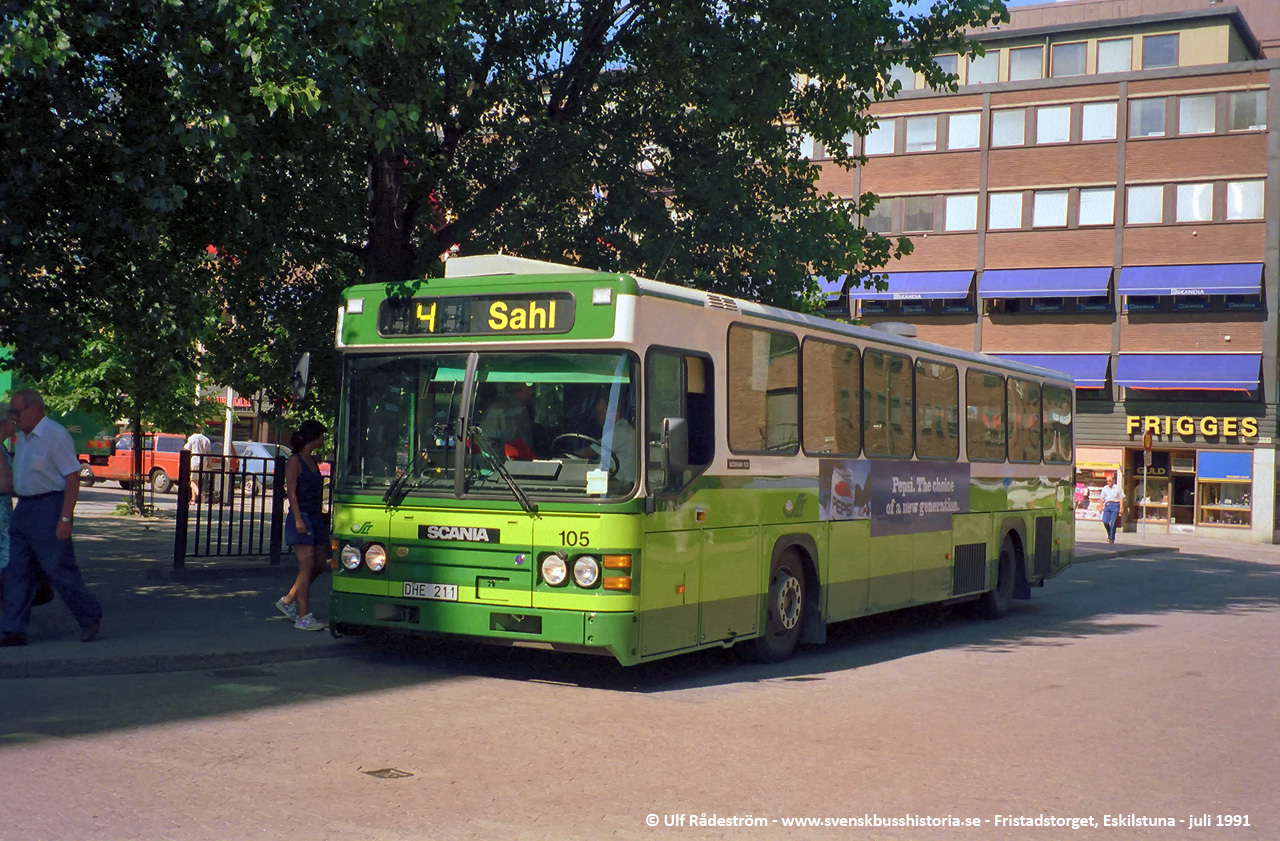 Швеция, Scania CN113CLB № 105