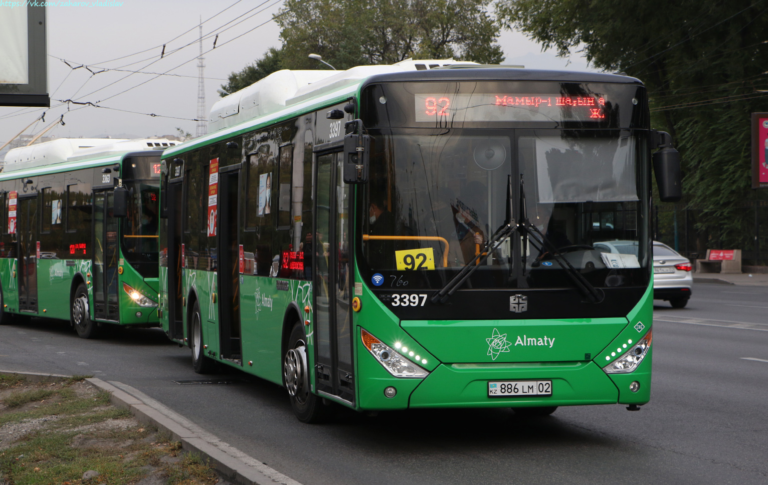 Алматы, Zhong Tong LCK6125HGAN № 3397