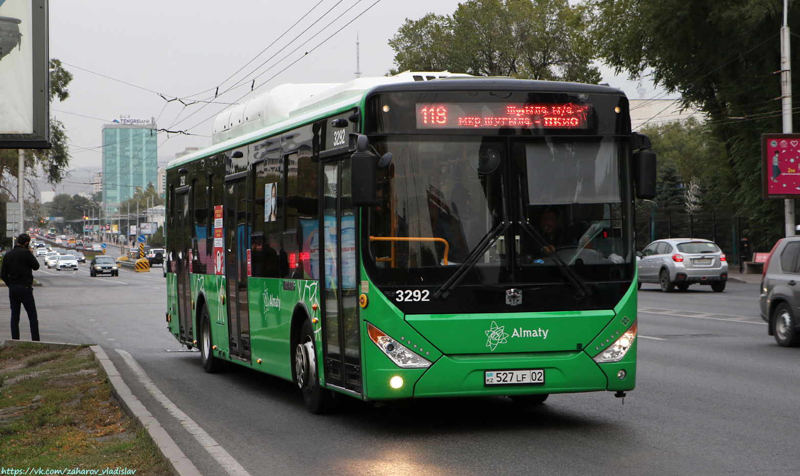 Алматы, Zhong Tong LCK6125HGAN № 3292