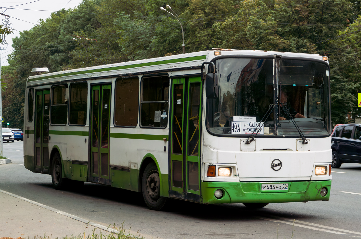 Penza region, LiAZ-5256.45 # Р 685 ЕО 58