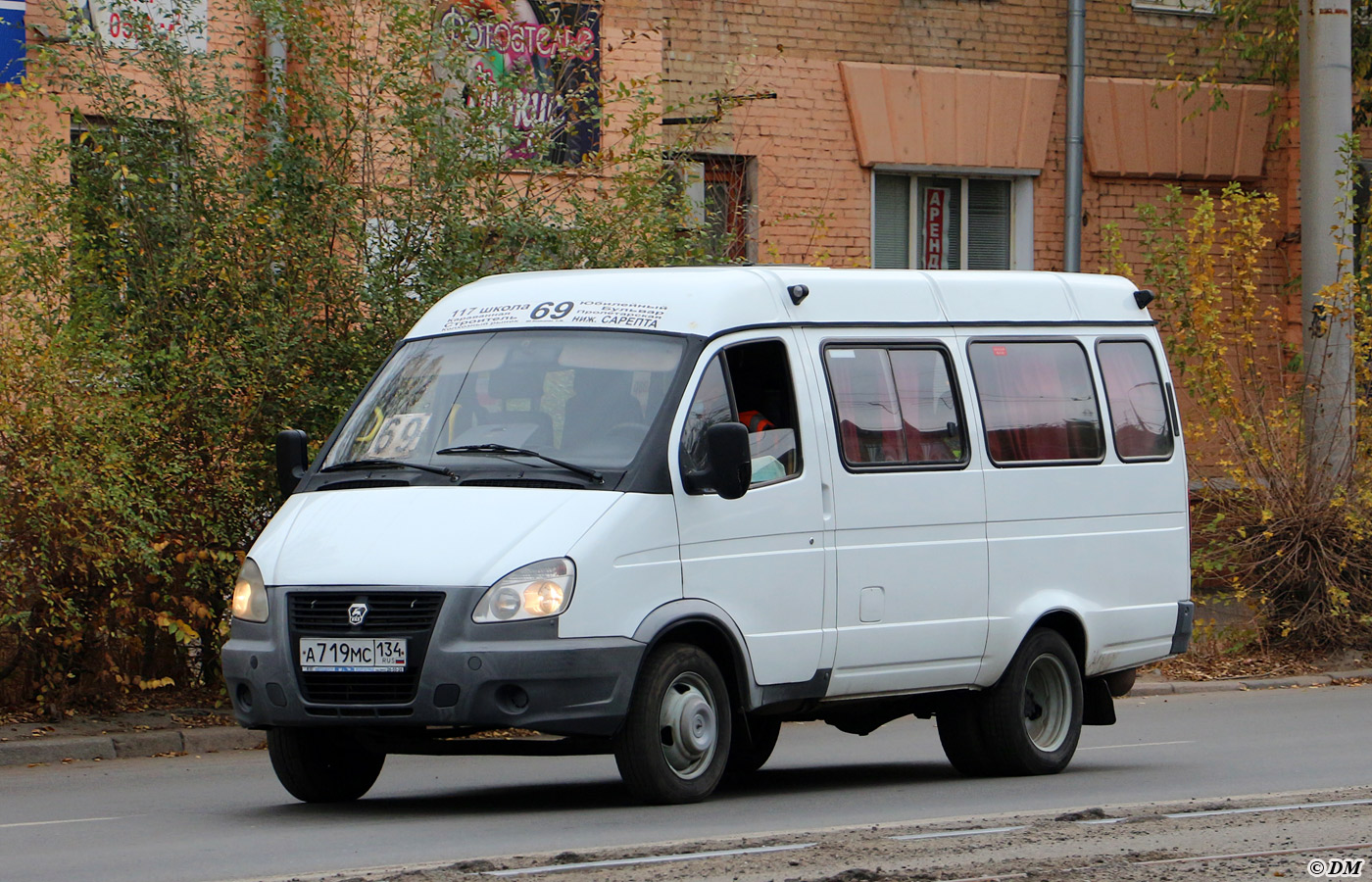 Волгоградская область, ГАЗ-322132 (XTH, X96) № А 719 МС 134