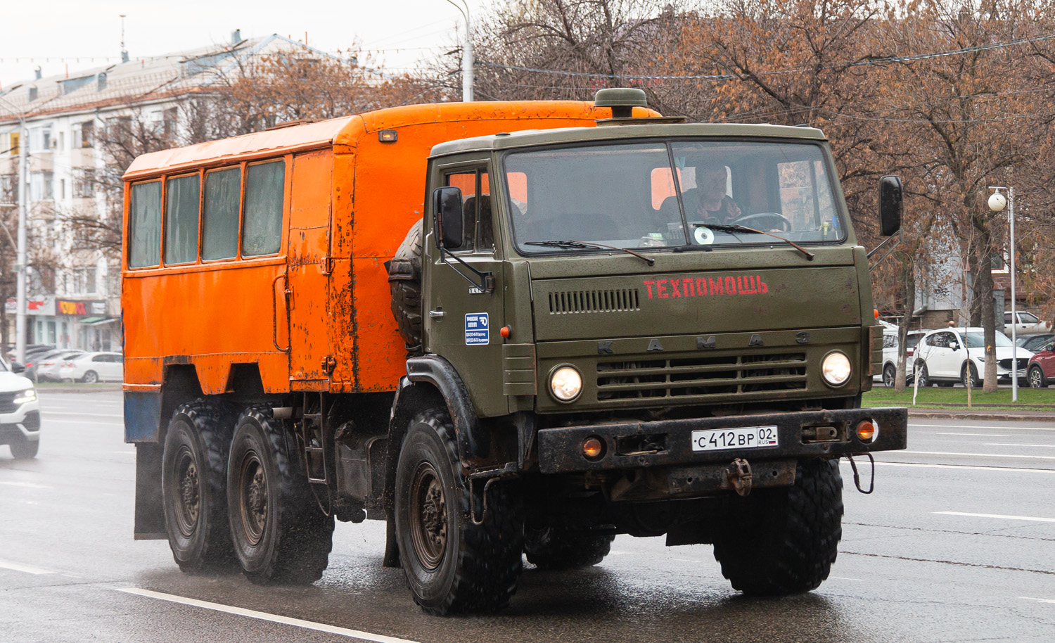 Башкортостан, НЗАС-49511 (КамАЗ-43101) № 1334