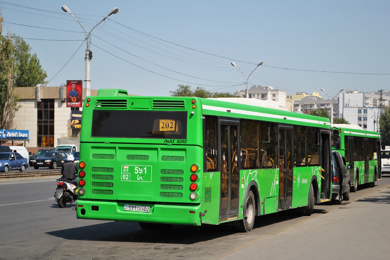 Almaty, LiAZ-5292.60 Nr. 2111