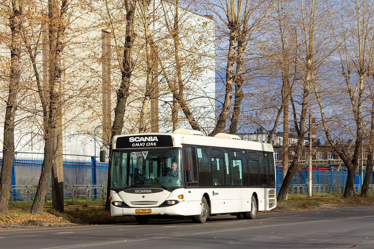 Вологодская область, Scania OmniLink I (Скания-Питер) № АА 999 35