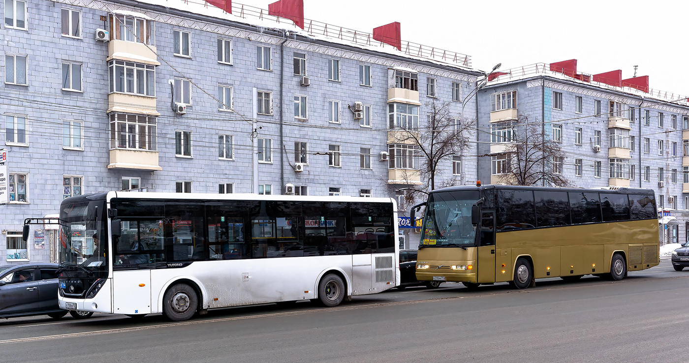 Башкортостан, Yutong ZK6890HGQ № К 708 ВВ 702; Башкортостан, Drögmöller EuroComet (Volvo B12-600) № А 590 ММ 702