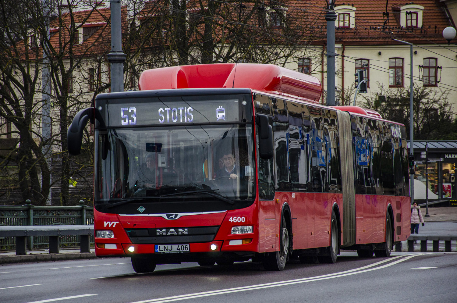 Литва, MAN A23 Lion's City G NG313 CNG № 4600