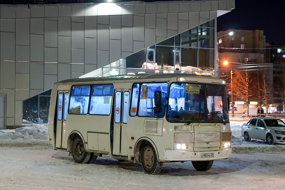 Архангельская область, ПАЗ-32054-04 № О 982 КЕ 29