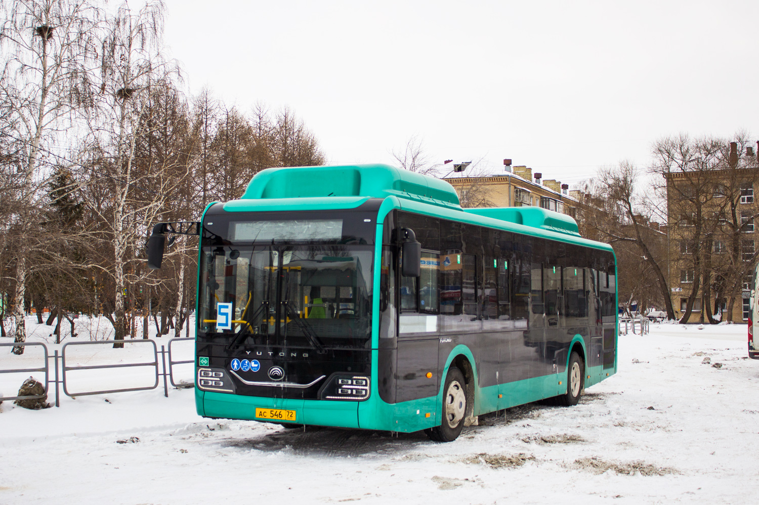 Chelyabinsk region, Yutong ZK6116HG č. АС 546 72