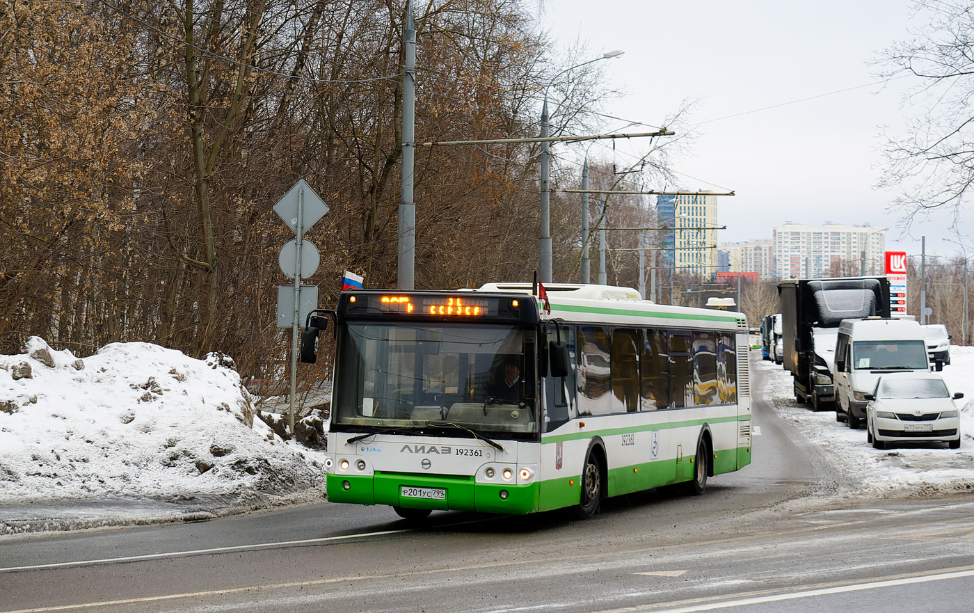 Москва, ЛиАЗ-5292.22 (2-2-2) № 192361