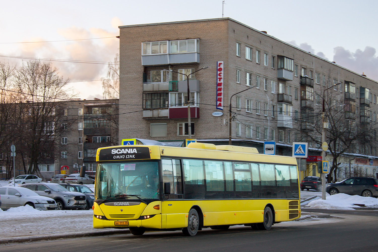 Вологодская область, Scania OmniLink II (Скания-Питер) № АК 111 35