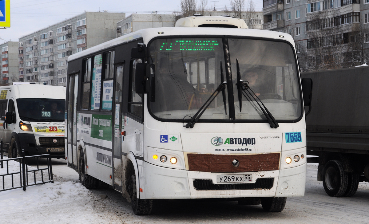 Омская область, ПАЗ-320414-14 "Вектор" № 7559