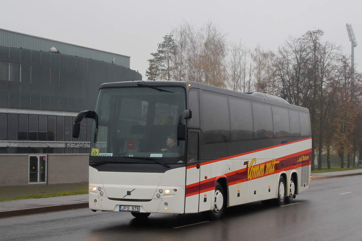 Литва, Volvo 9900 № JFS 676