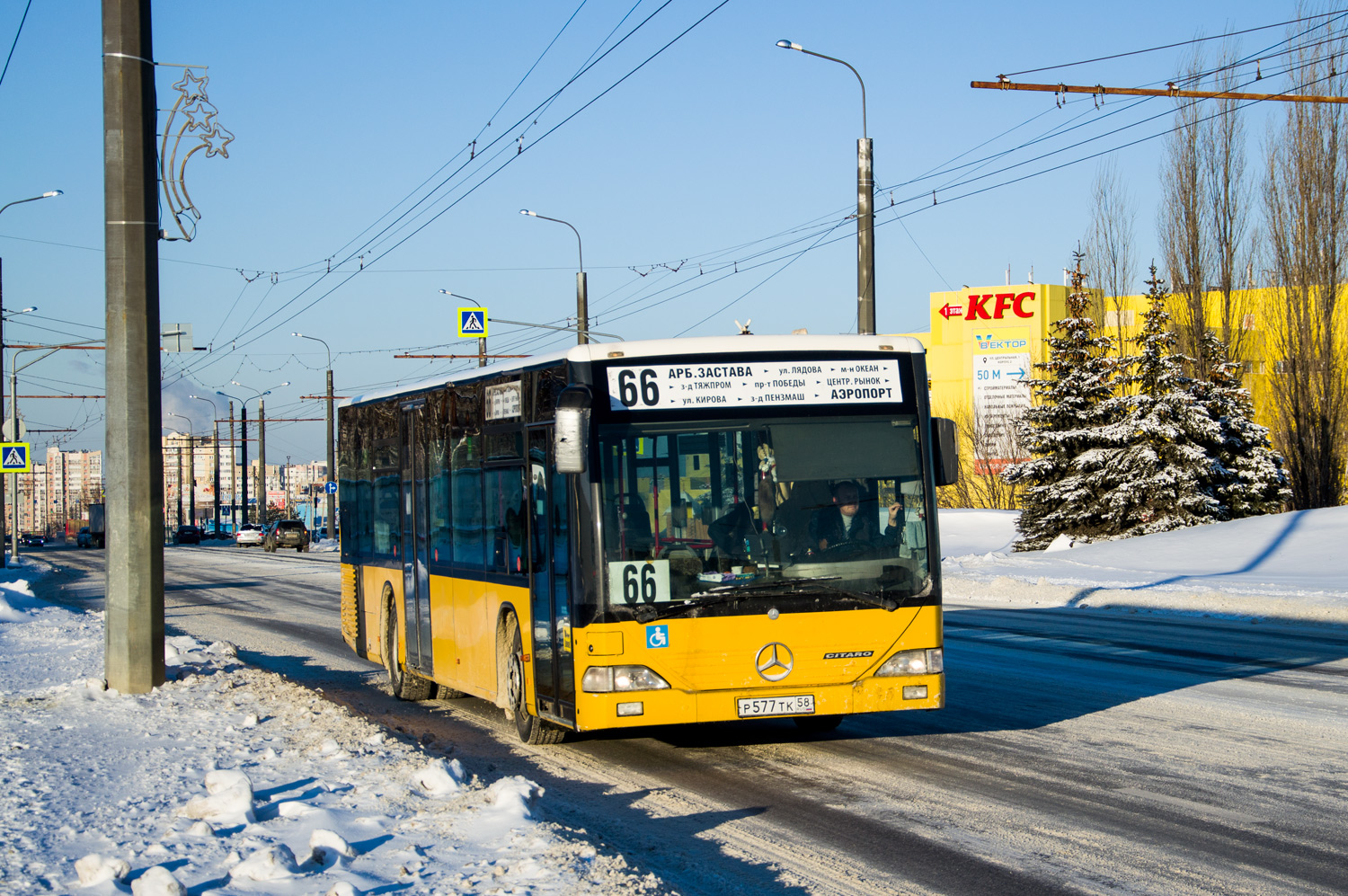 Пензенская область, Mercedes-Benz O530 Citaro № Р 577 ТК 58