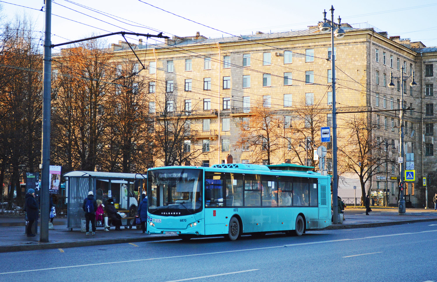 Санкт-Петербург, Volgabus-5270.G4 (LNG) № 6870