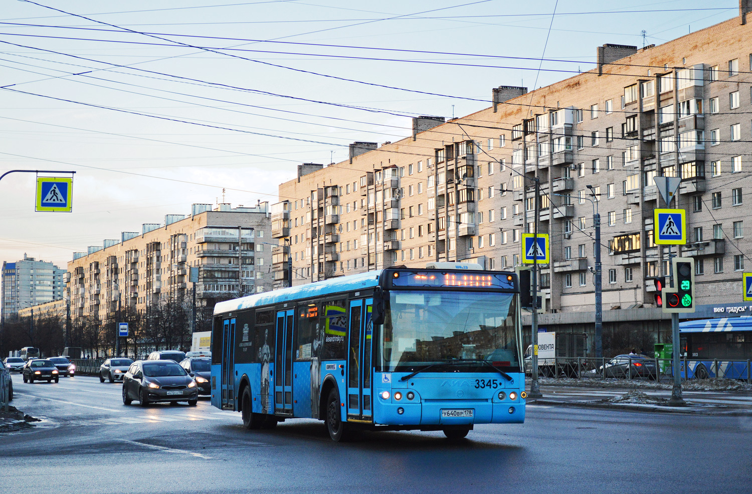 Санкт-Петербург, ЛиАЗ-5292.60 № 3345