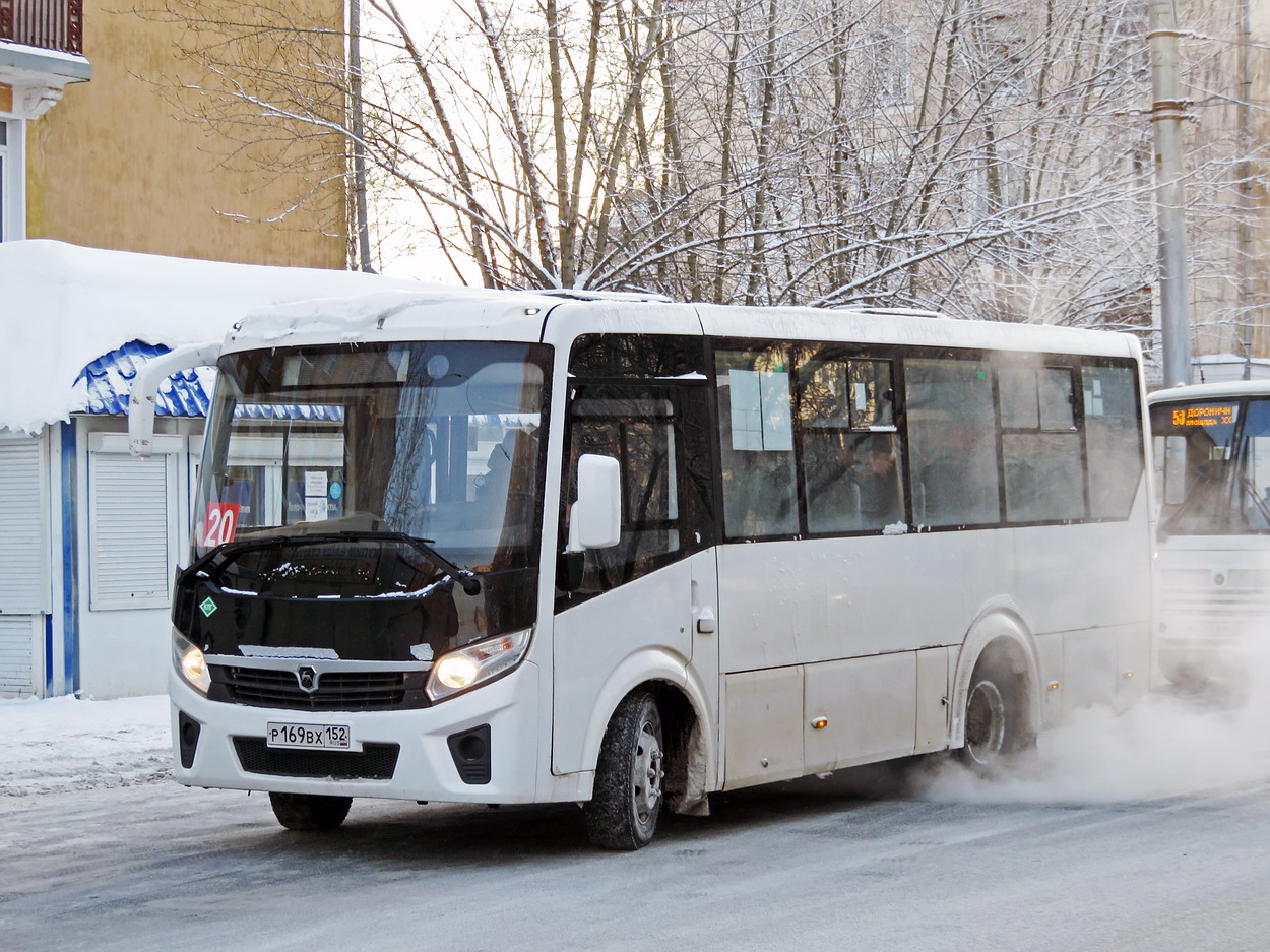 Kirov region, PAZ-320405-14 "Vector Next" Nr. Р 169 ВХ 152