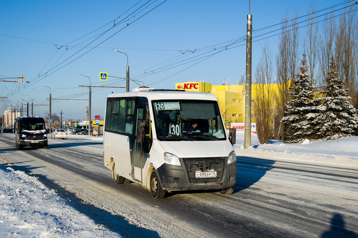 Penza region, GAZ-A64R42 Next č. С 495 ЕР 58
