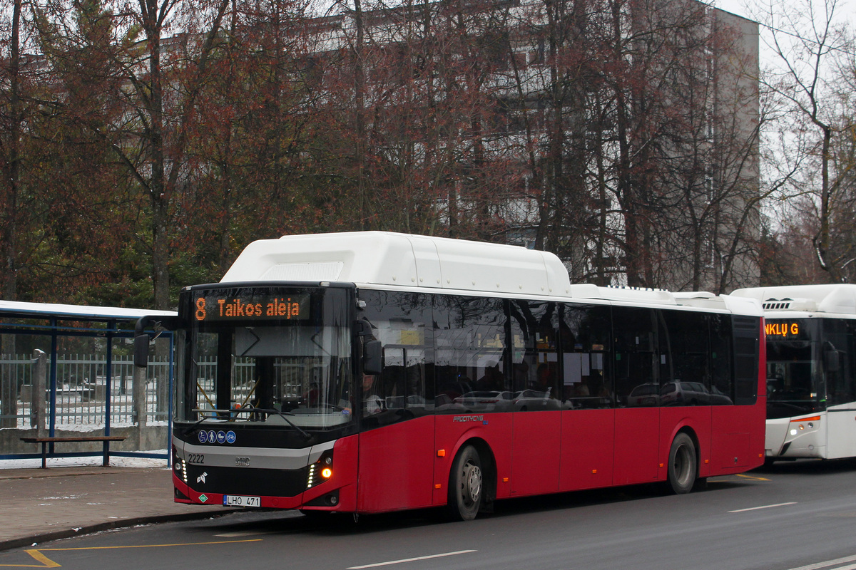 Lithuania, BMC Procity II 12LF CNG # 2222