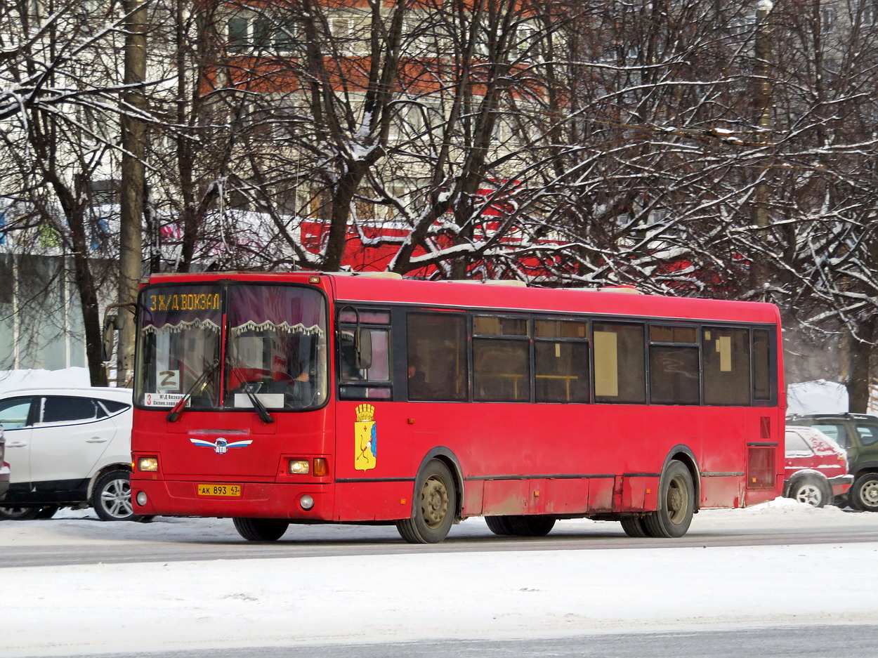 Кировская область, ЛиАЗ-5256.53 № АК 893 43