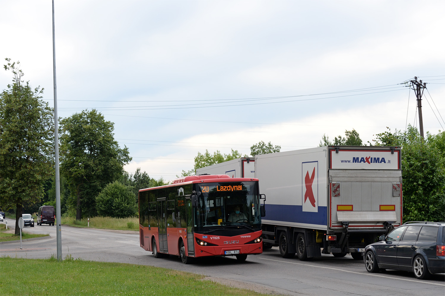Литва, Anadolu Isuzu Citibus (Yeni) № V7025