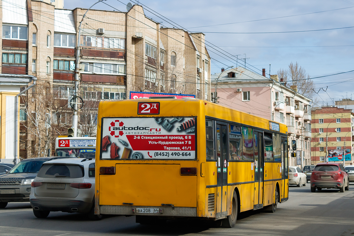 Саратовская область, Mercedes-Benz O405 № ВА 208 64