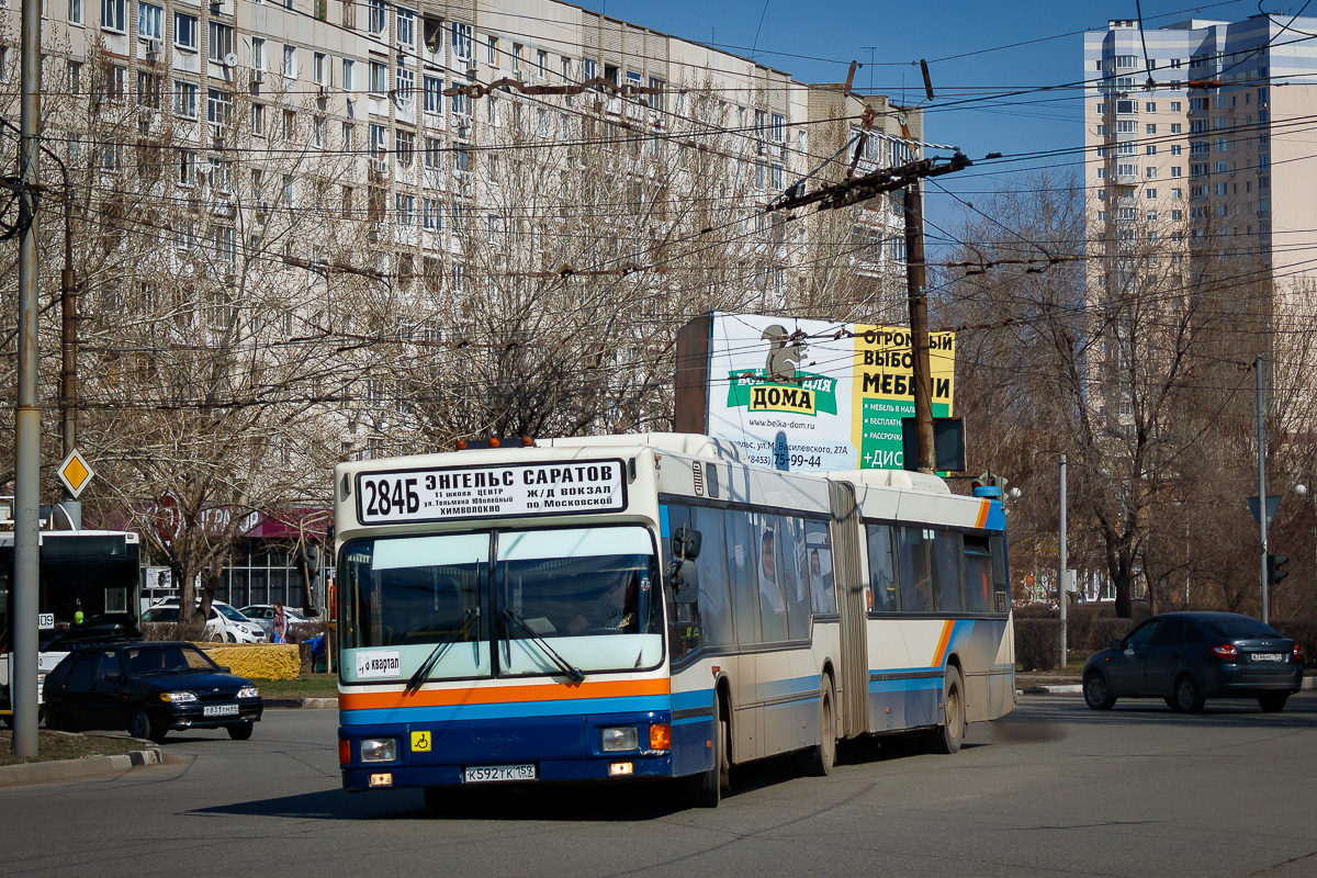 Саратовская область, MAN A11 NG312 № К 592 ТК 159