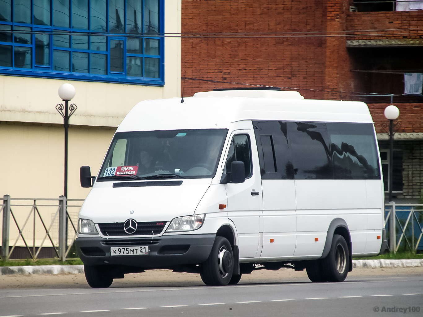 Чувашия, Луидор-223237 (MB Sprinter Classic) № К 975 МТ 21