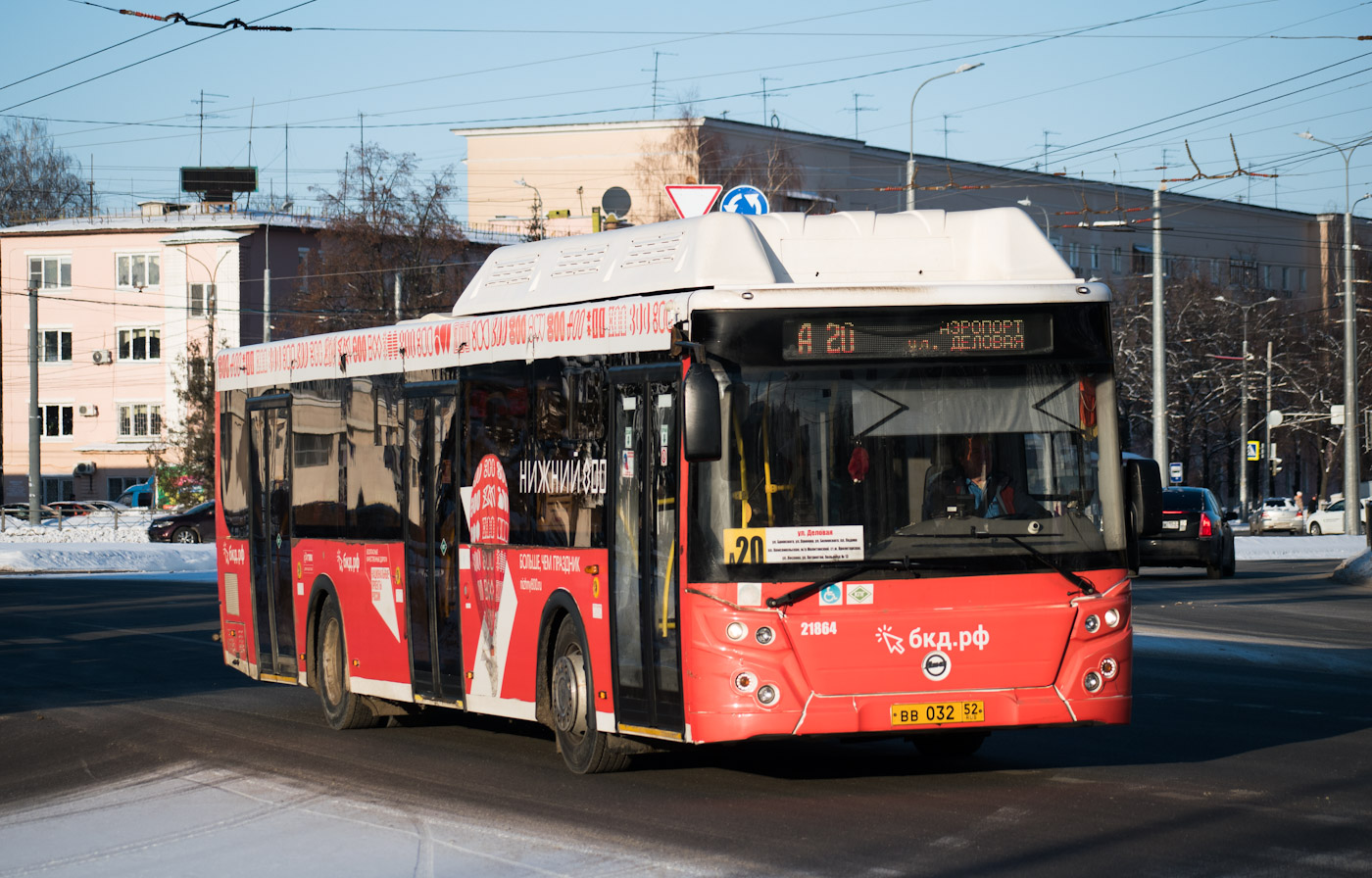 Нижегородская область, ЛиАЗ-5292.67 (CNG) № 21864