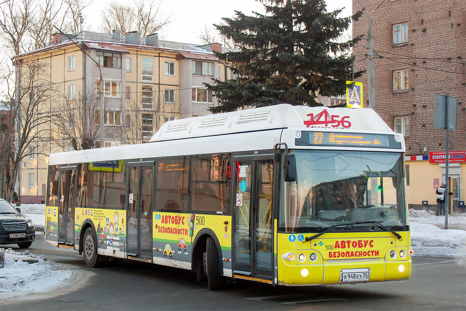 Вологодская область, ЛиАЗ-5292.67 (CNG) № 0500