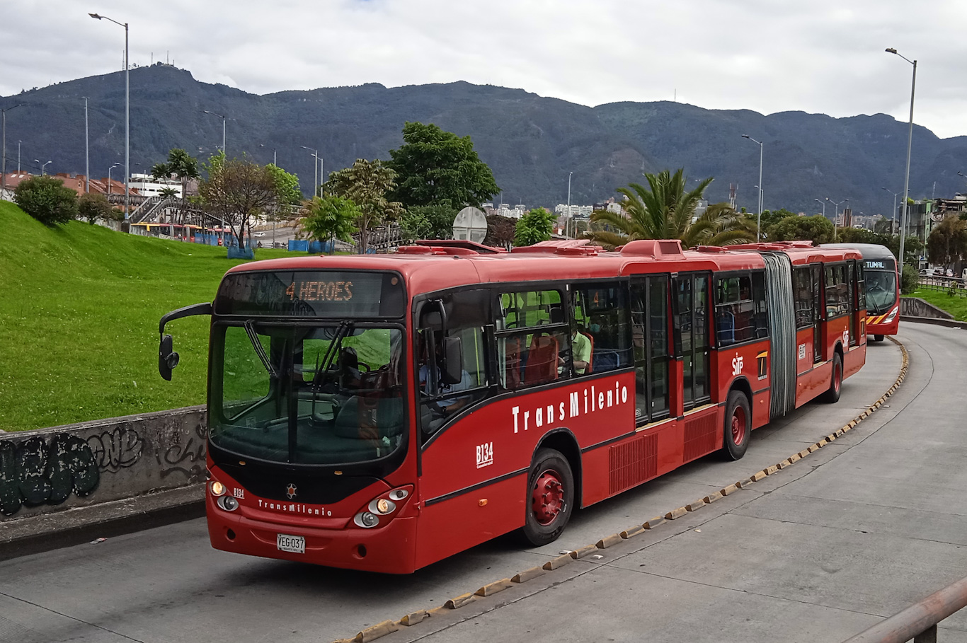 Колумбия, Marcopolo Gran Viale Articulado № B134