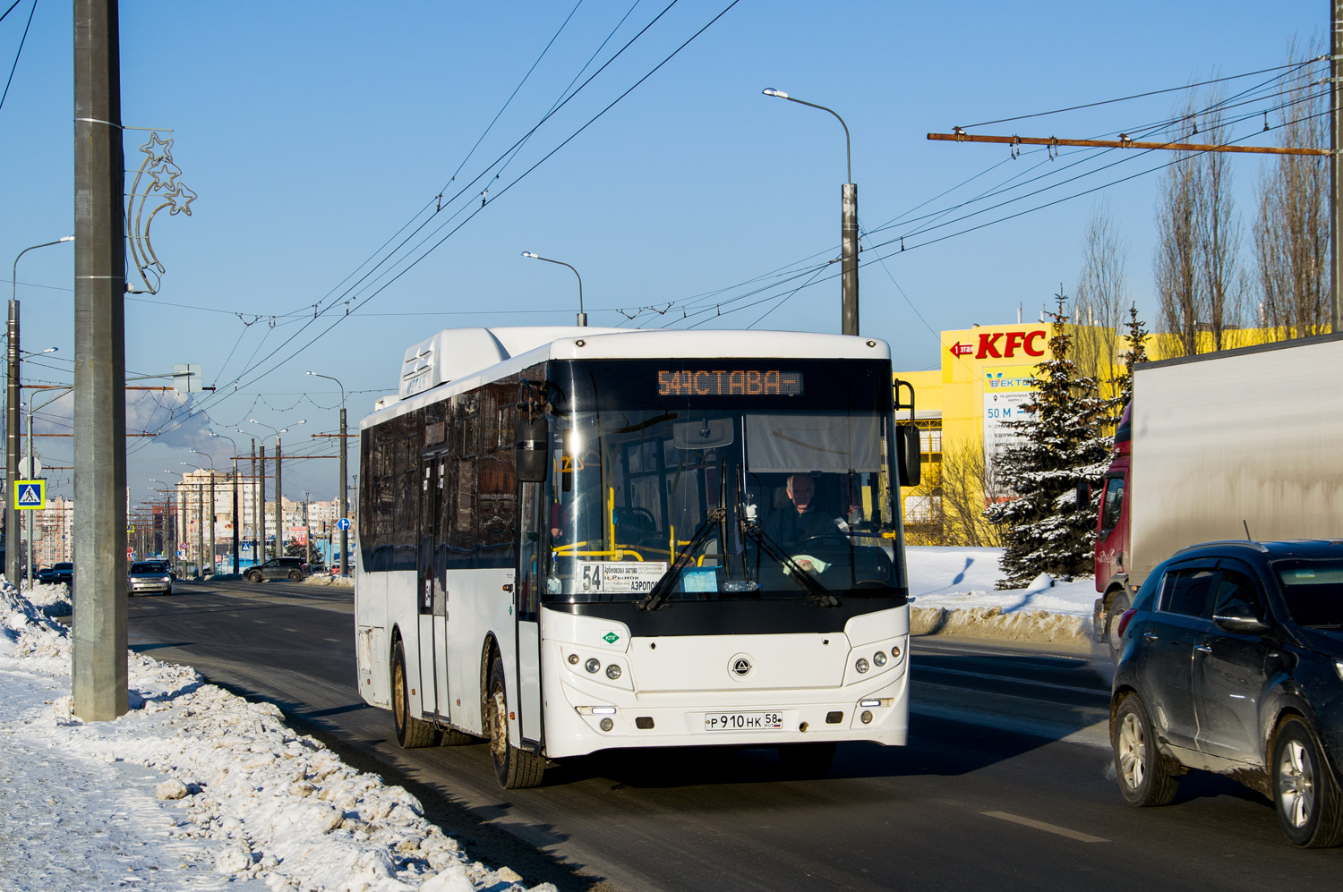 Пензенская область, КАвЗ-4270-70 № Р 910 НК 58