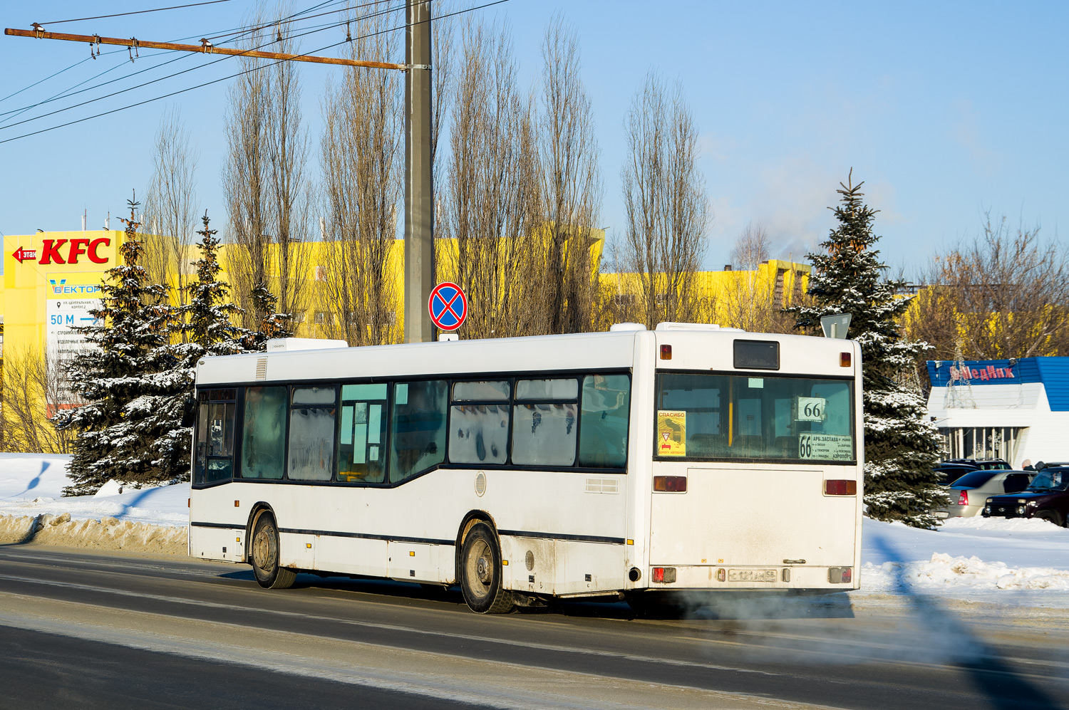 Penza region, Mercedes-Benz O405N2 (SAM) № С 121 АМ 58