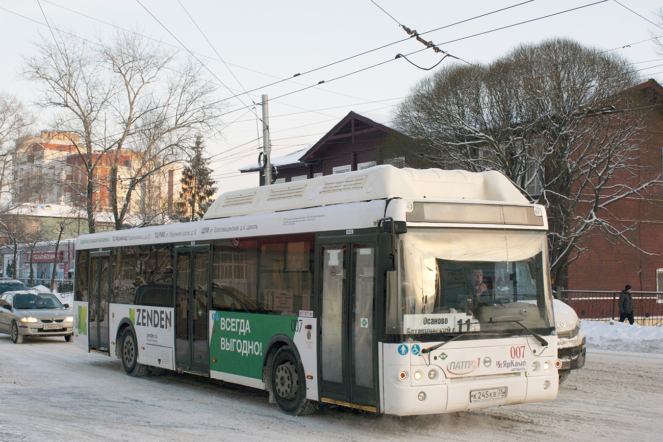 Вологодская область, ЛиАЗ-5292.67 (CNG) № 007