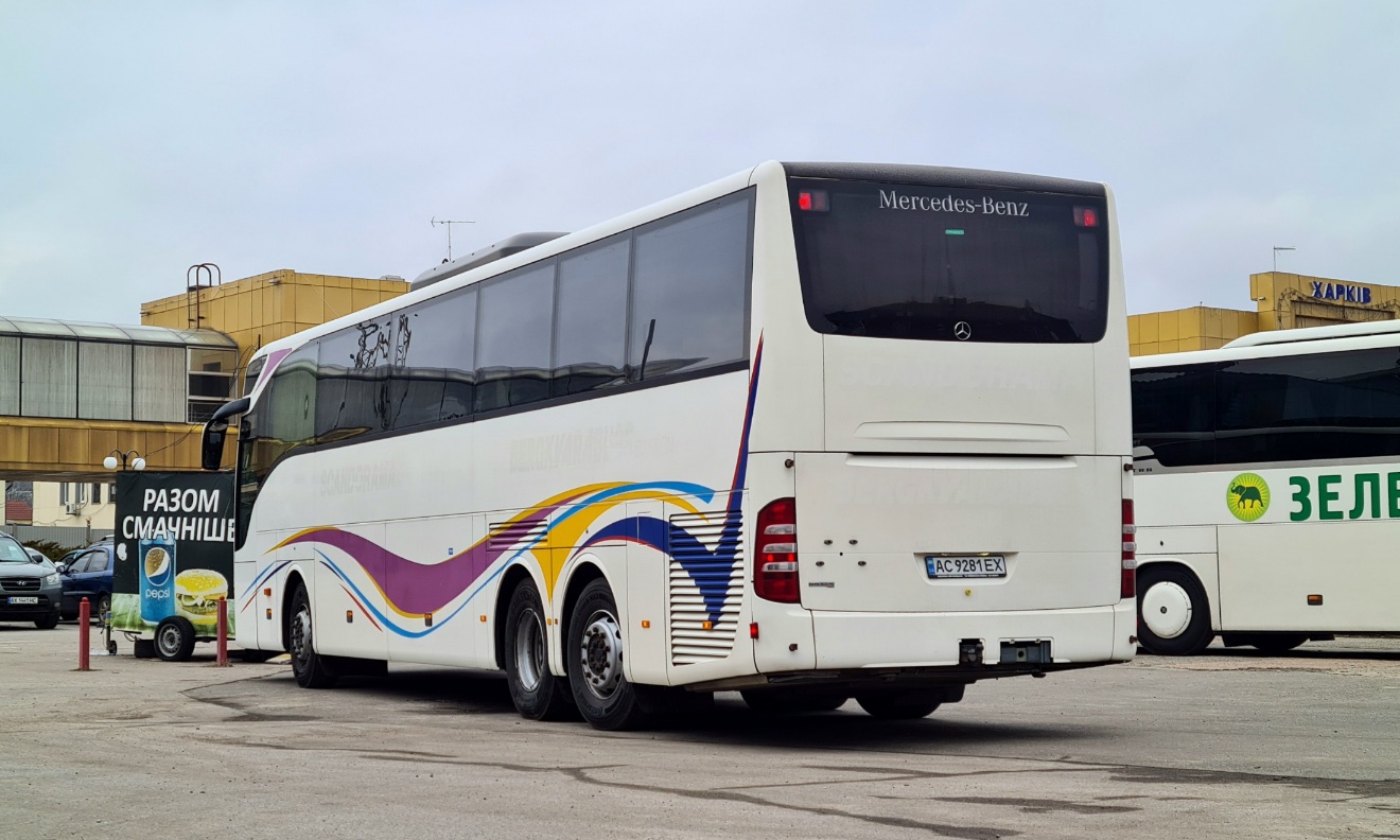 Харьковская область, Mercedes-Benz Tourismo II M/3 16RHD № AC 9281 EX