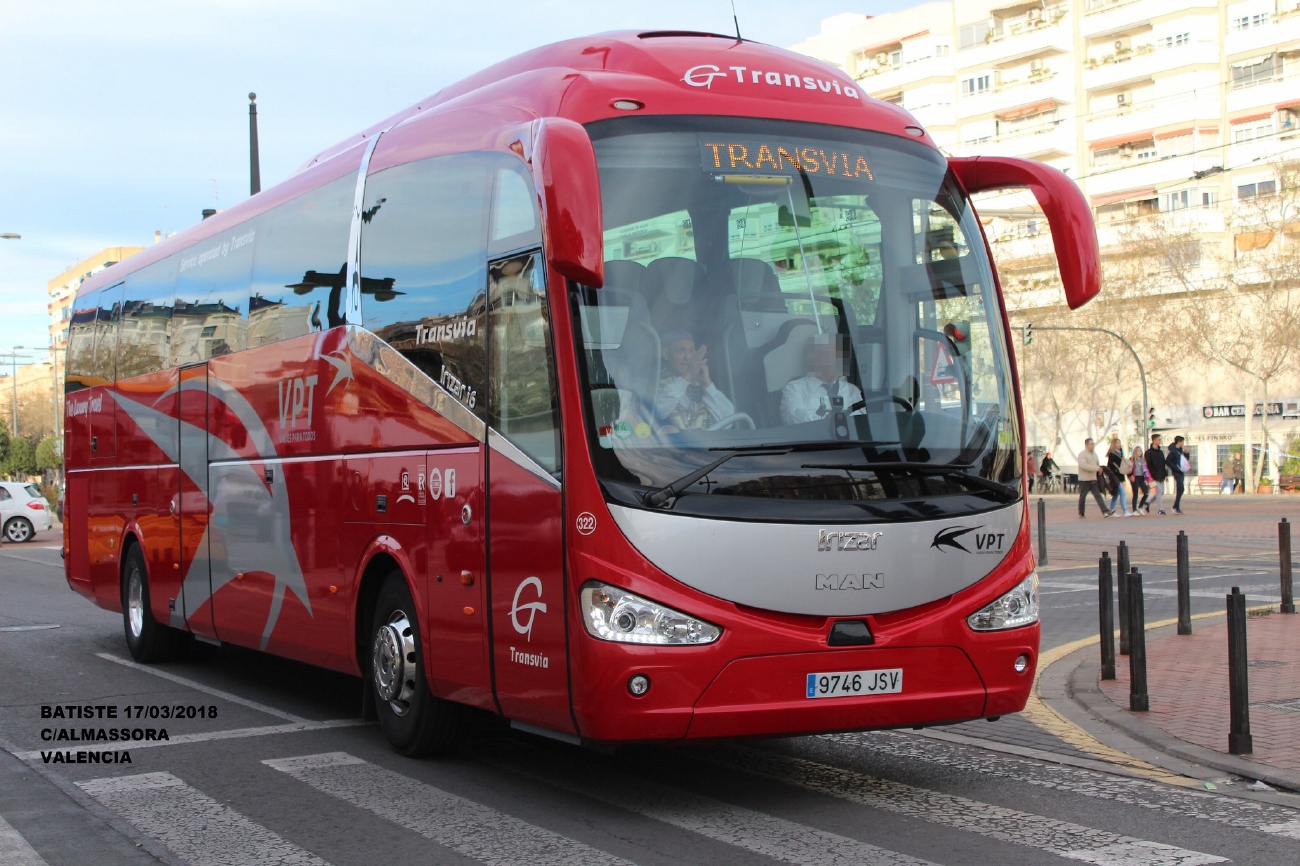 Испания, Irizar i6 13-3,7 № 322