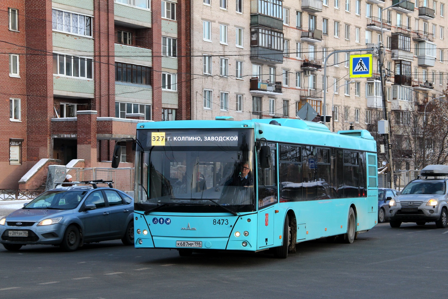 Санкт-Петербург, МАЗ-203.016 № 8473