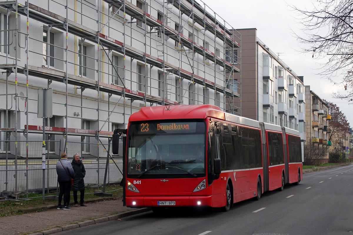 Литва, Van Hool New AGG300 № 841