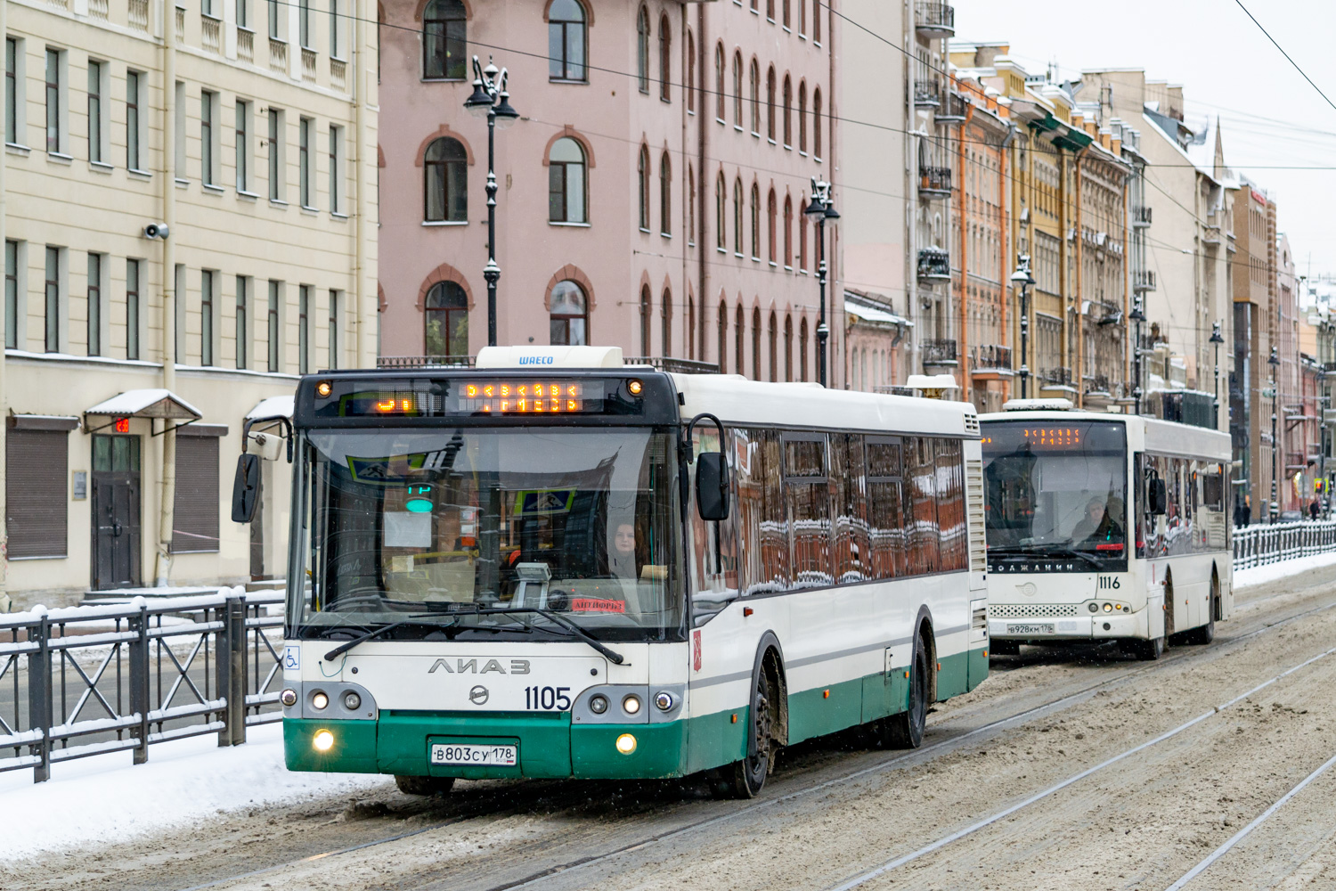 Санкт-Петербург, ЛиАЗ-5292.60 № 1105