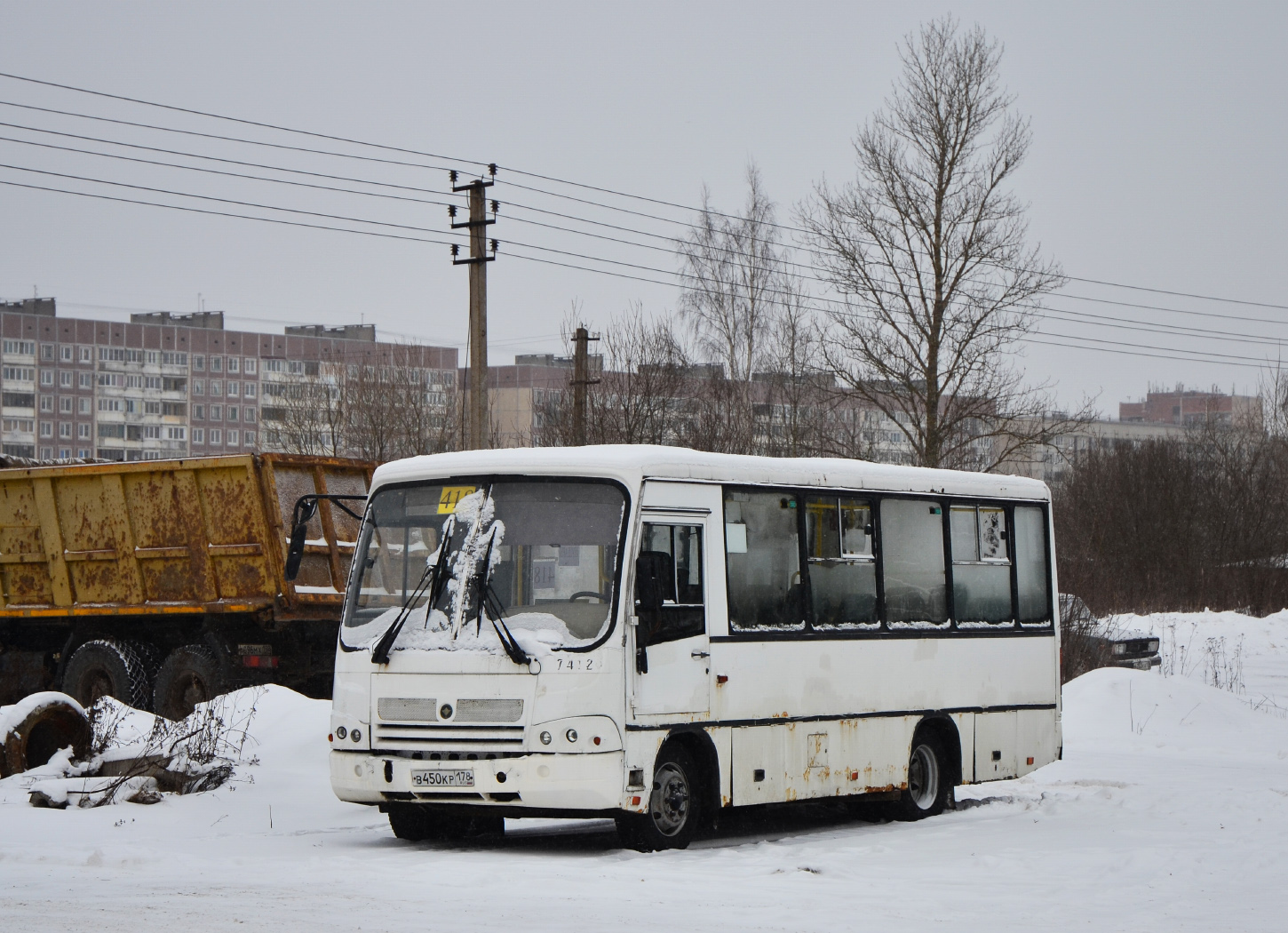 Санкт-Петербург, ПАЗ-320402-05 № В 450 КР 178