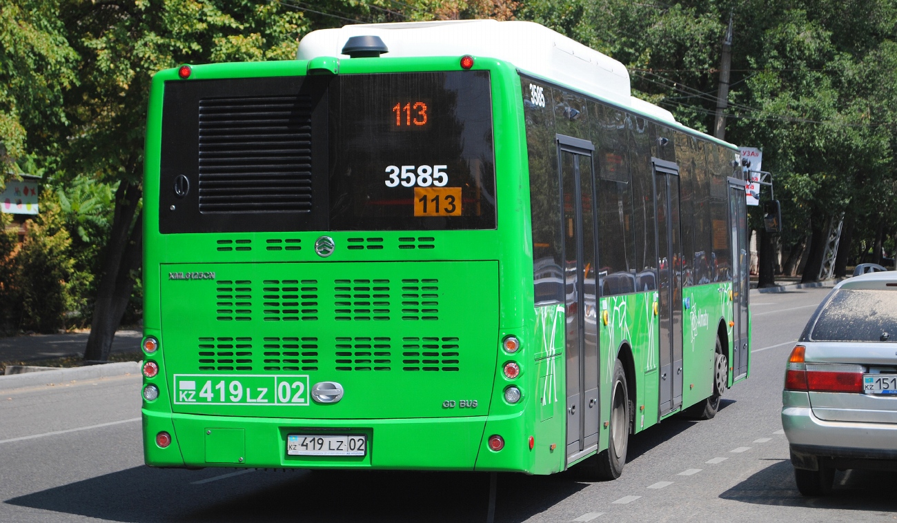 Алматы, Golden Dragon XML6125CN (Hyundai Trans Auto) № 3585