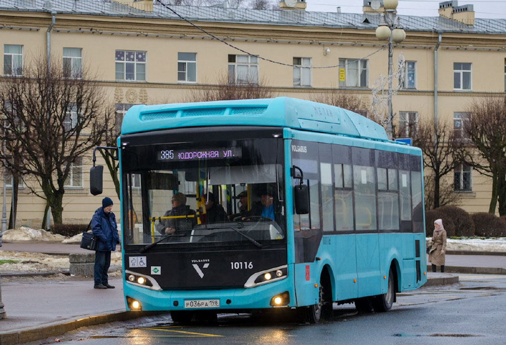 Санкт-Петербург, Volgabus-4298.G4 (CNG) № 10116